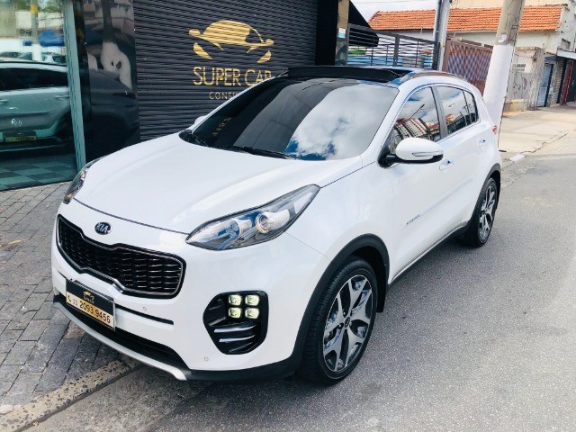 KIA SPORTAGE 2018 2.0 EX 4X2 FLEX AUT. TETO SOLAR 5P IMPECÁVEL