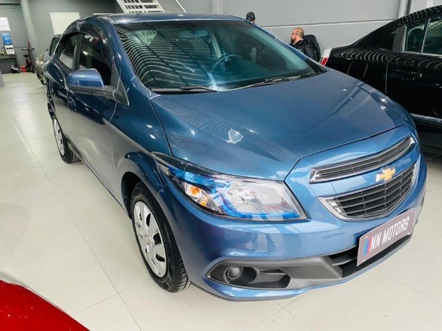CHEVROLET PRISMA LT 1.4 2015 AZUL COMPLETO