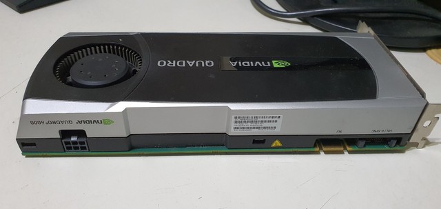 Placa de vídeo Quadro 6000 Roda tudo, programas, jogos e etc - Foto 5