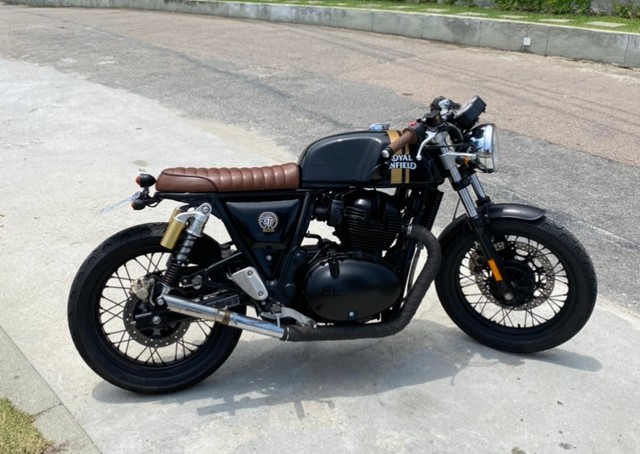 moto royal enfield cafe racer