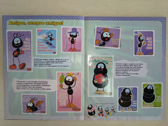 Álbum de figurinhas Smilingüido  - Foto 3