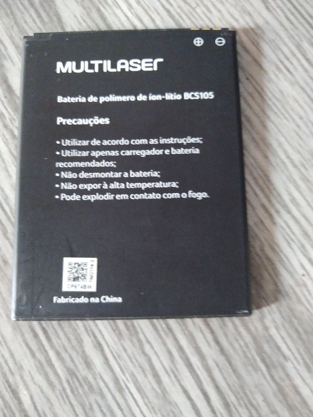 Bateria de celular Multilaser original S105 - Foto 2
