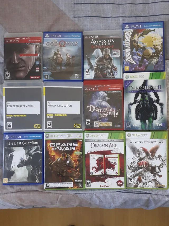 Diversos Jogos - PS3, PS4, Xbox 360 - Videogames - Serra, Belo