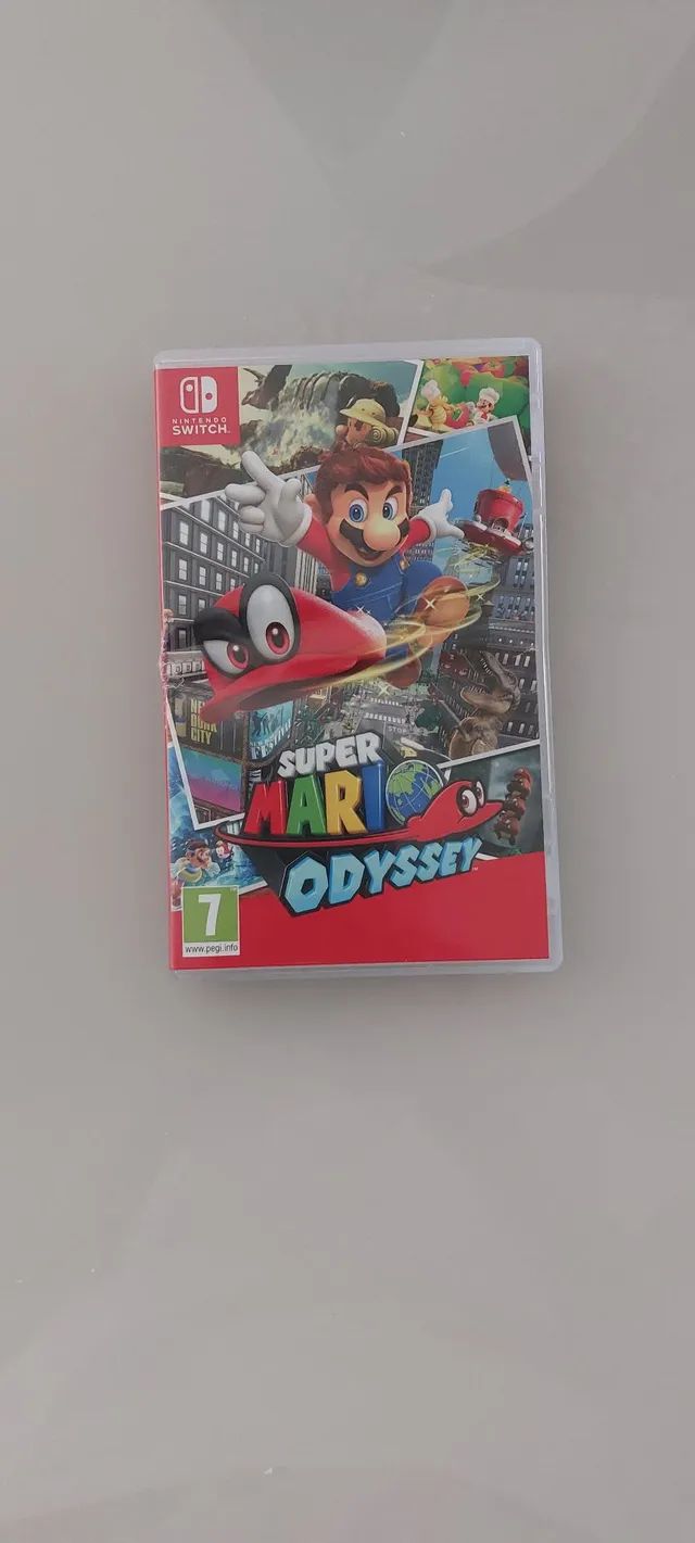 Super Mario Odyssey - Jogo Nintendo Switch - Seminovo