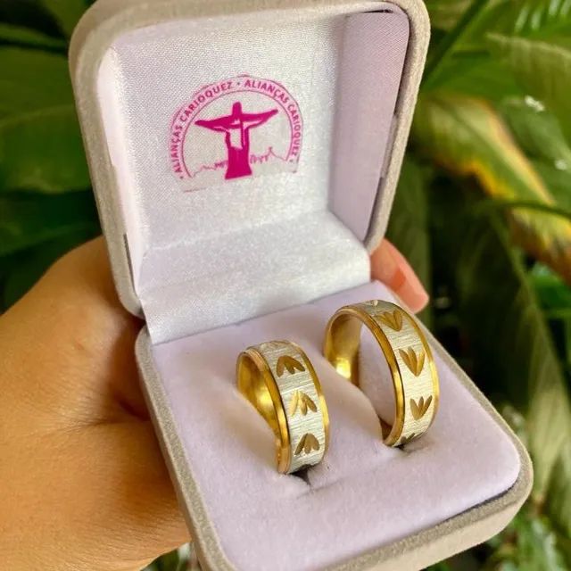 PAR DE ALIANÇAS CASAMENTO  - Foto 3