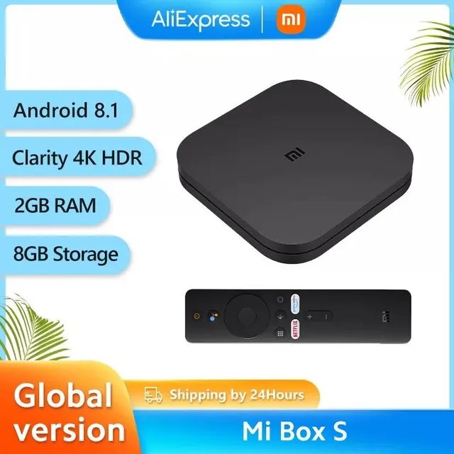 Xiaomi Mi Box 4k Hdr Android Tv 8.1