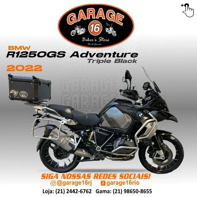 BMW R1250 GS Adventure Triple Black 2022