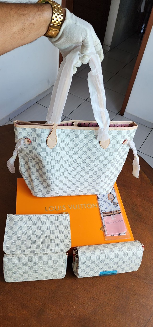Kit Bolsa Louis Vuitton Neverfull 