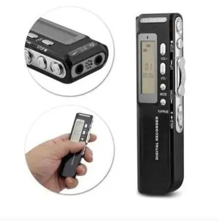 Gravador de Áudio Espião Grava Até 24 Dias Direto 8gb Mp3 digital - Foto 2