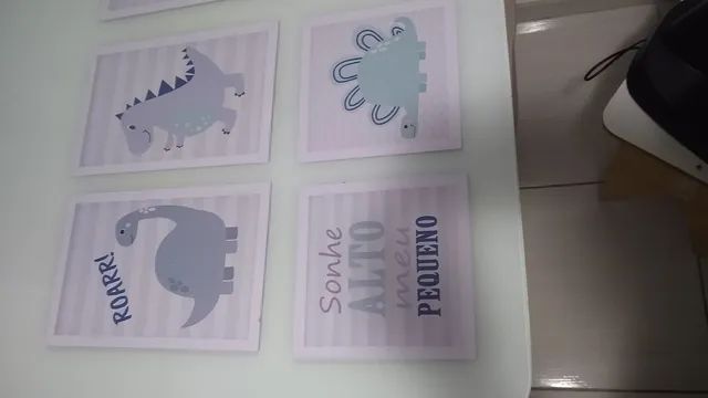 Vendo conjunto de quadros dos dinossauros! Extra! - Foto 3