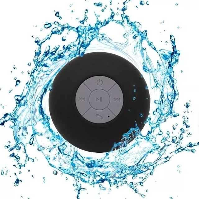 Mini Caixa de Som Resistente Água para banho Caixinha Banheiro Bluetooth Android E - Foto 2