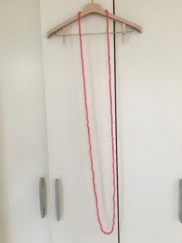belíssimo colar rosa em mica no precinho! - Foto 2