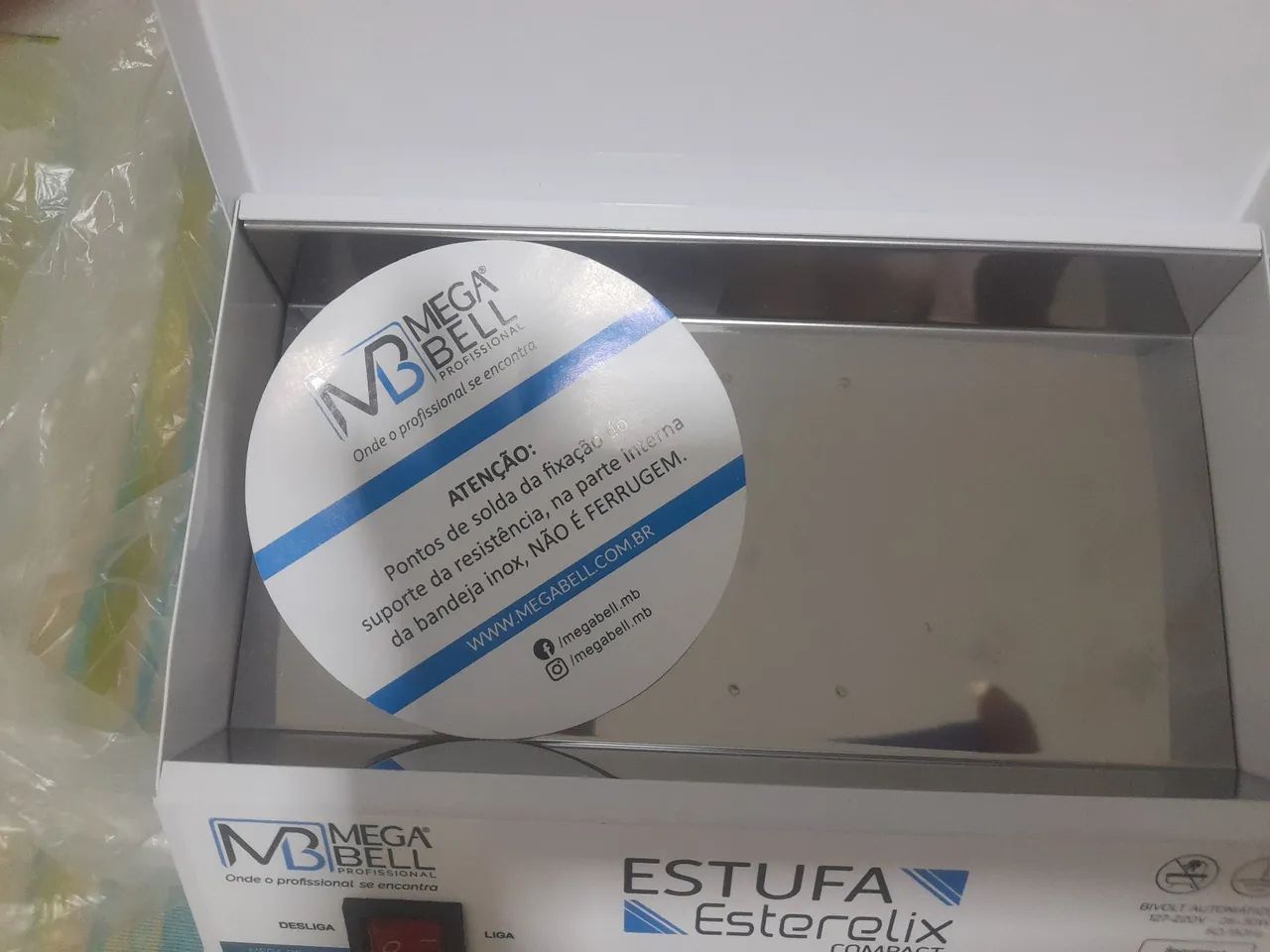 Estufa para Unhas Esterilix Mega Bell - Nova - Foto 5