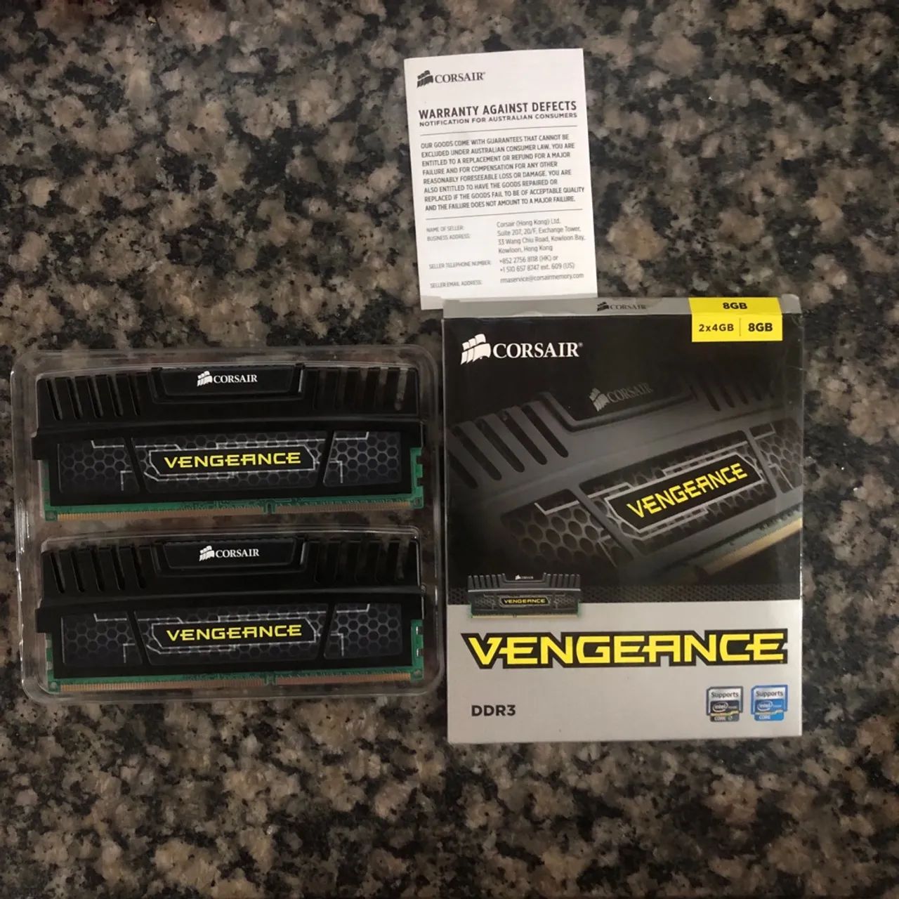 corsair vengeance 8gb ddr3 1600mhz