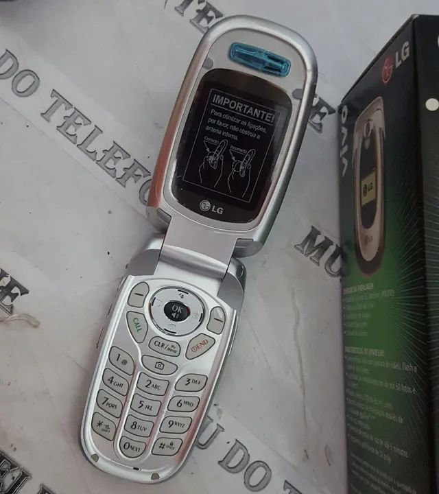 LG MX200 celular antigo 2001 RELIQUIA na caixa  - Foto 5