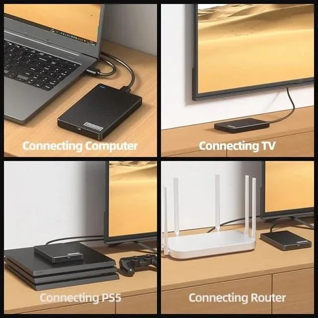 Case 3.0 para HD notebook 2.5" Paskoo - Foto 5