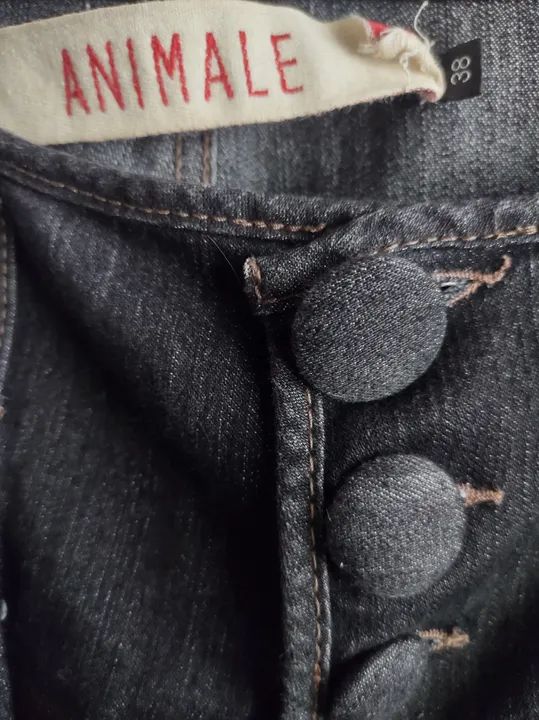 Calça jeans Animale Tam 38 com elastano  - Foto 2