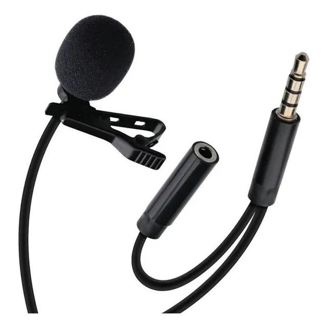 Microfone Lapela P3 - Áudio Limpo e Profissional | Novo - Foto 2