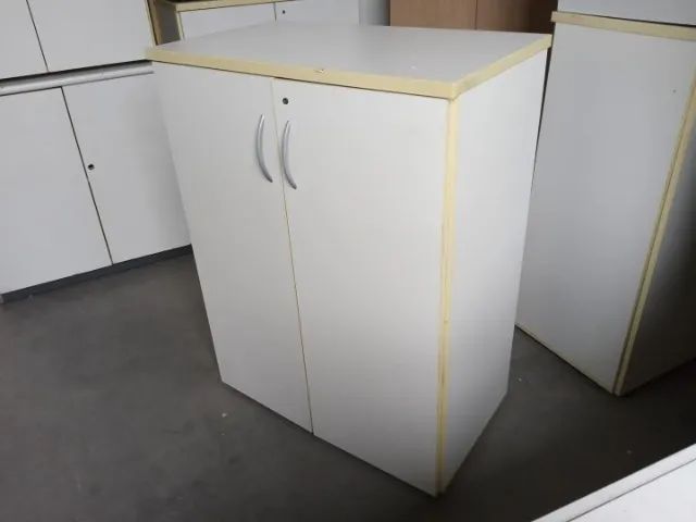 Armário de pasta suspensa c/ 2 portas em MDF Branco 105 cm x 80 cm x 47 cm - Foto 3