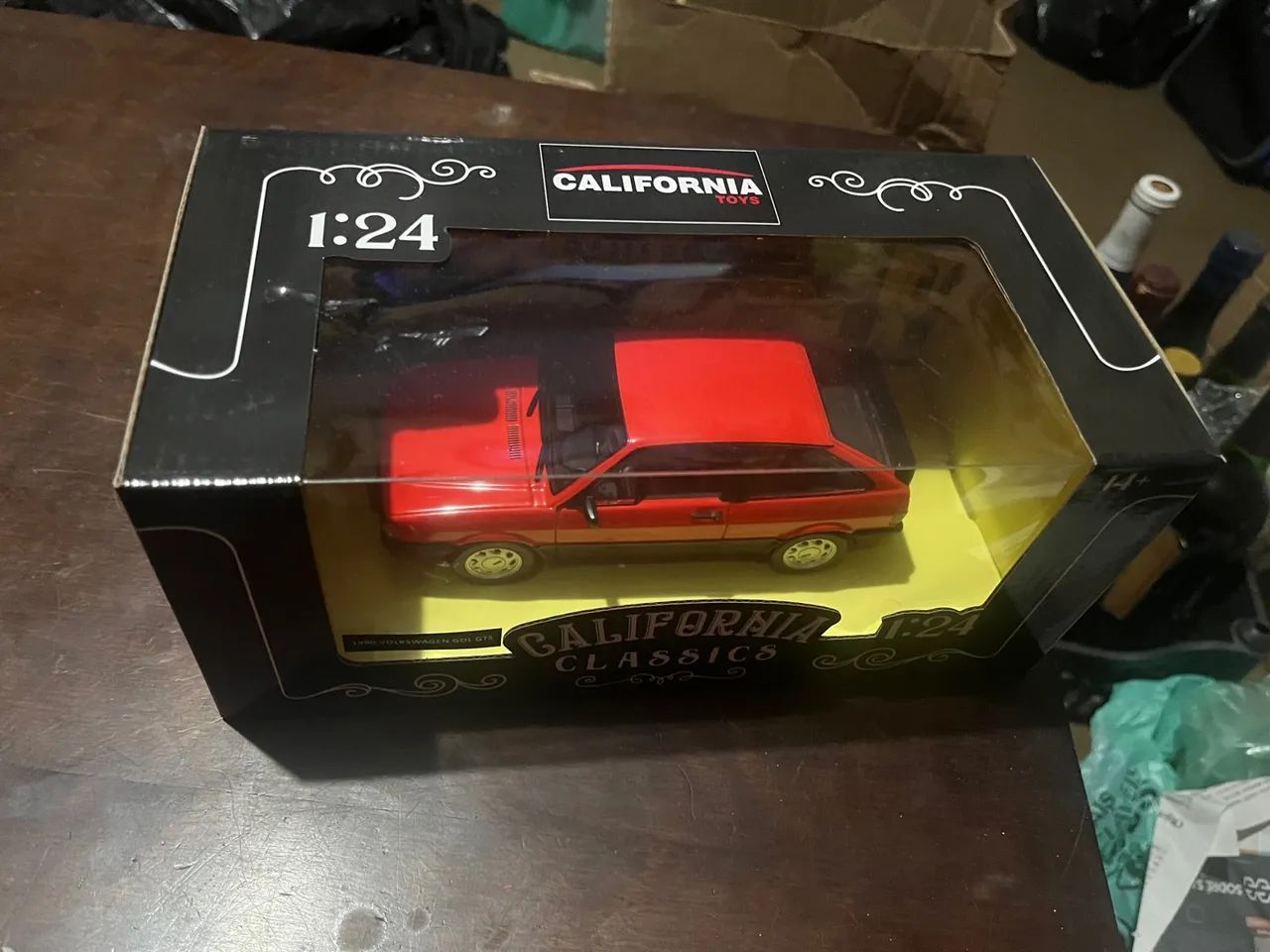 Gol GTI vermelho escala 1:24 - Foto 3