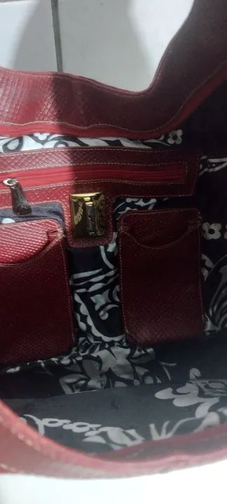 Bolsa Saco de couro Carmen Steffens  - Foto 3