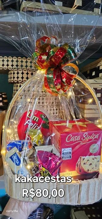 Cesta de presente para o Natal - Foto 5