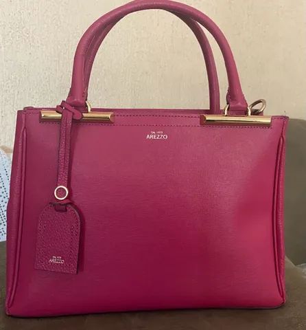 Bolsa Arezzo cor Pink . Aceito troca . Bolsas malas e mochilas