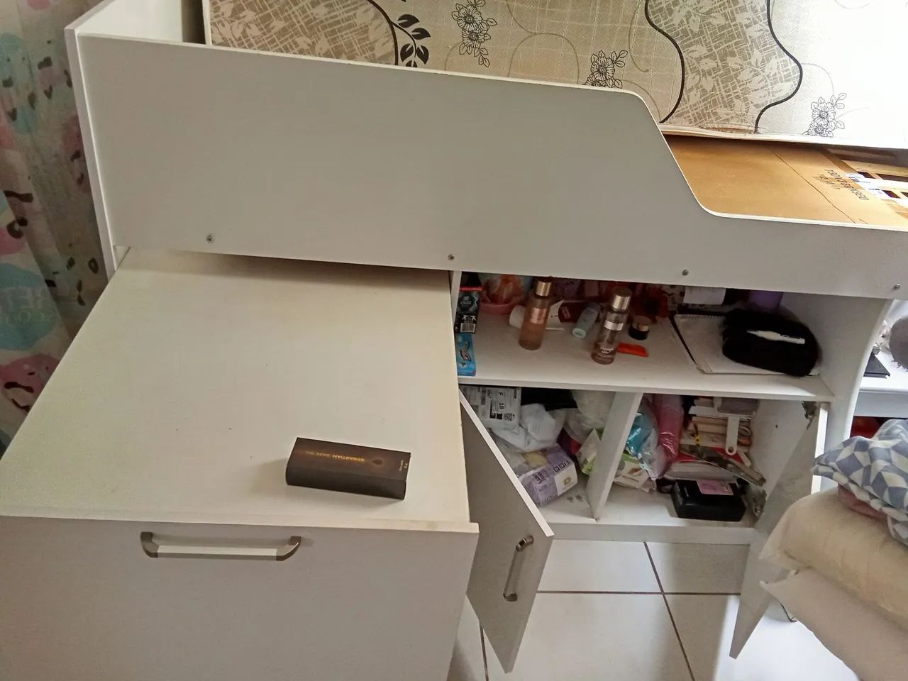 Cama armário escrivaninha sem colchao - Foto 3