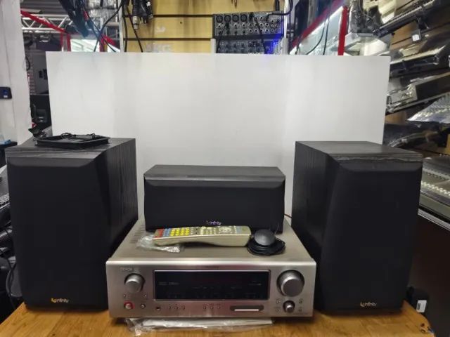 Receiver Denon Avr786 + Conjunto Infinity Primus160 + Ps210!