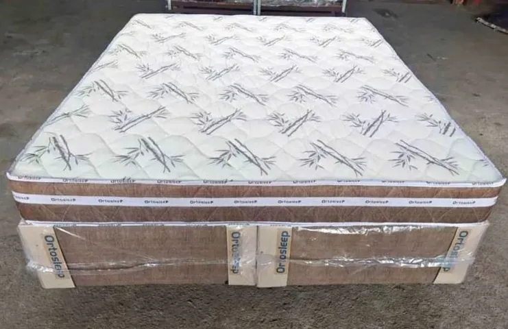 Cama box colchão d33 e suporte (Queen)
