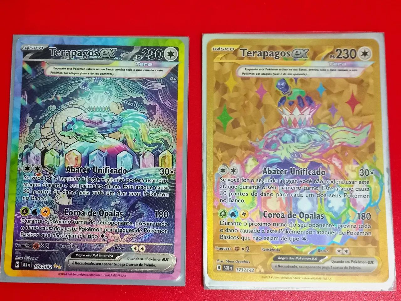 Terapagos EX - Cartão Pokemon - 170/142