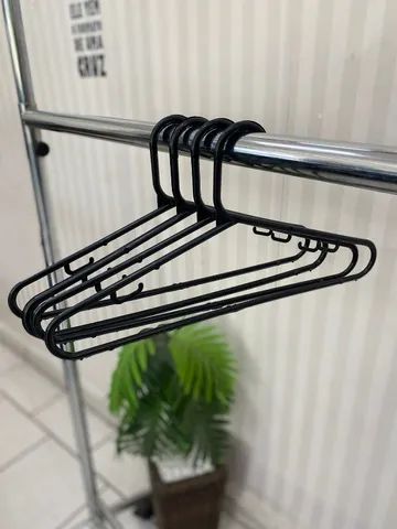 Cabide Preto Fino (a Dúzia)