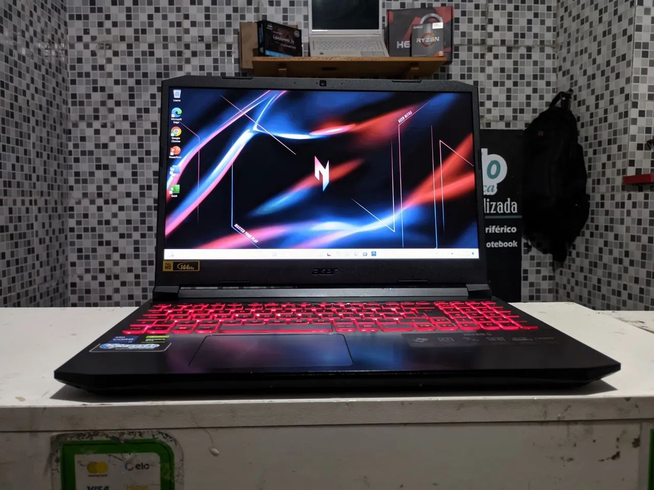 Notebook Gamer Acer Nitro 5 Core i7 11° Ger DDR4 (A pronta entrega) - Foto 2