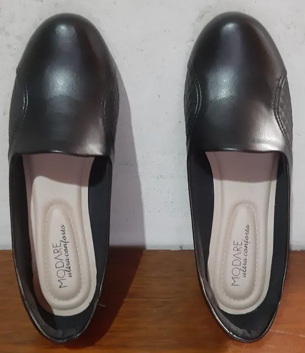 Sapato Modare Anabela Preto - Foto 3