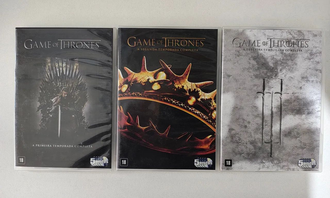 Game of Thrones - Box Completa com as 3 primeiras temporadas - Foto 2
