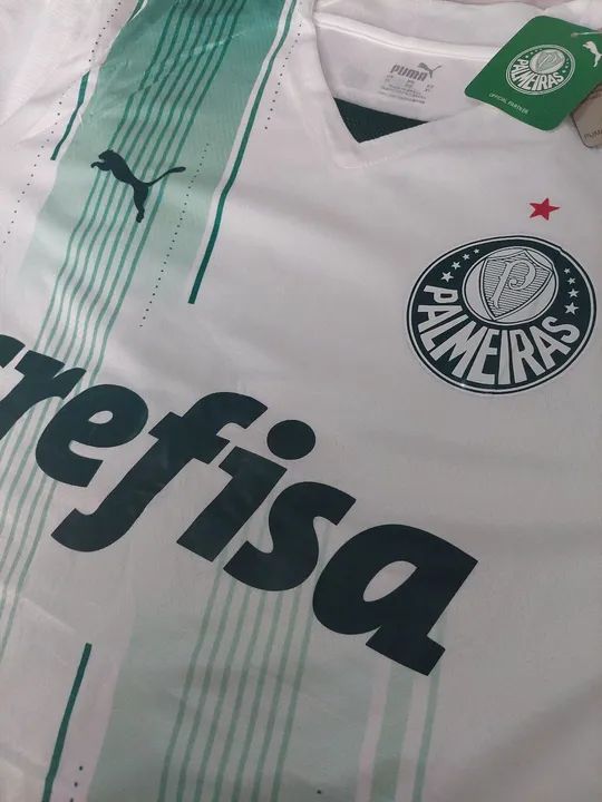 Camisa Palmeiras Branca 2023 - Foto 2