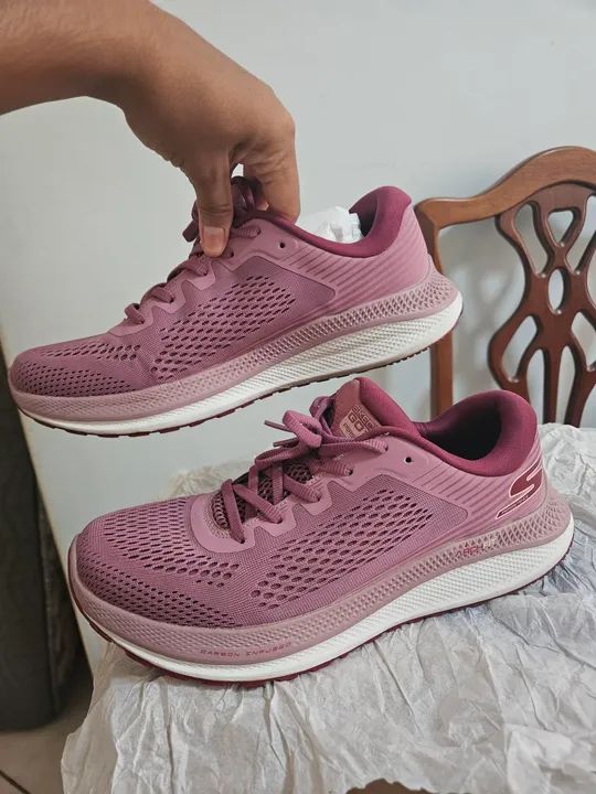 Tênis Skechers Go Run Persistence Rosa Feminino - Foto 6