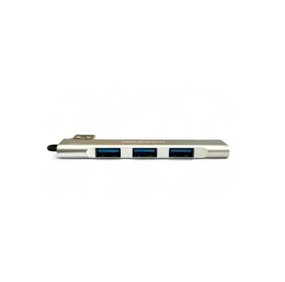 Hub USB 4 portas 2.0 e 3.0 Liga de alumínio Compacta - Foto 4