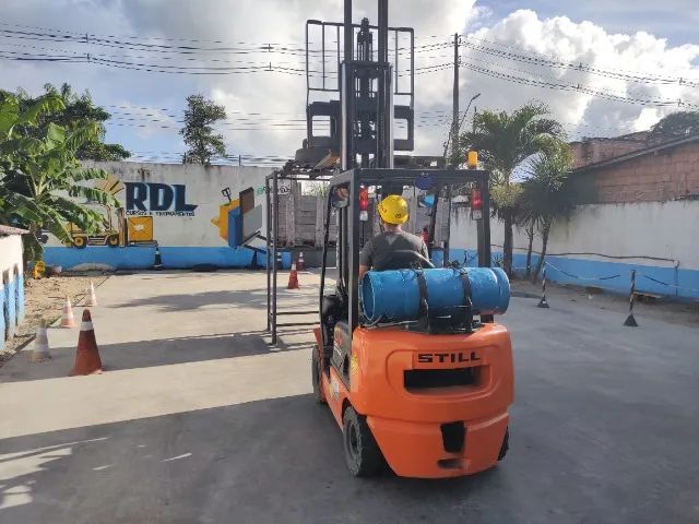 Curso para operador de empilhadeira na prática