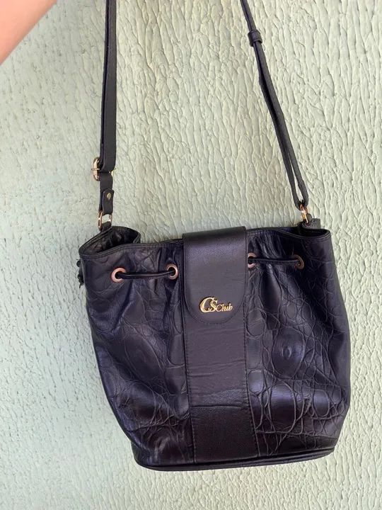 Bolsa em couro  - Foto 4