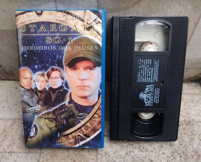 Filme Vhs Stargate Sg.1 Herdeiros Dos Deuses ( Legendado ) 