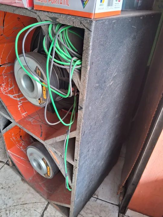 Caixa de Som para Carro - 15 Polegadas - 2 Woofers - Potente - Foto 3