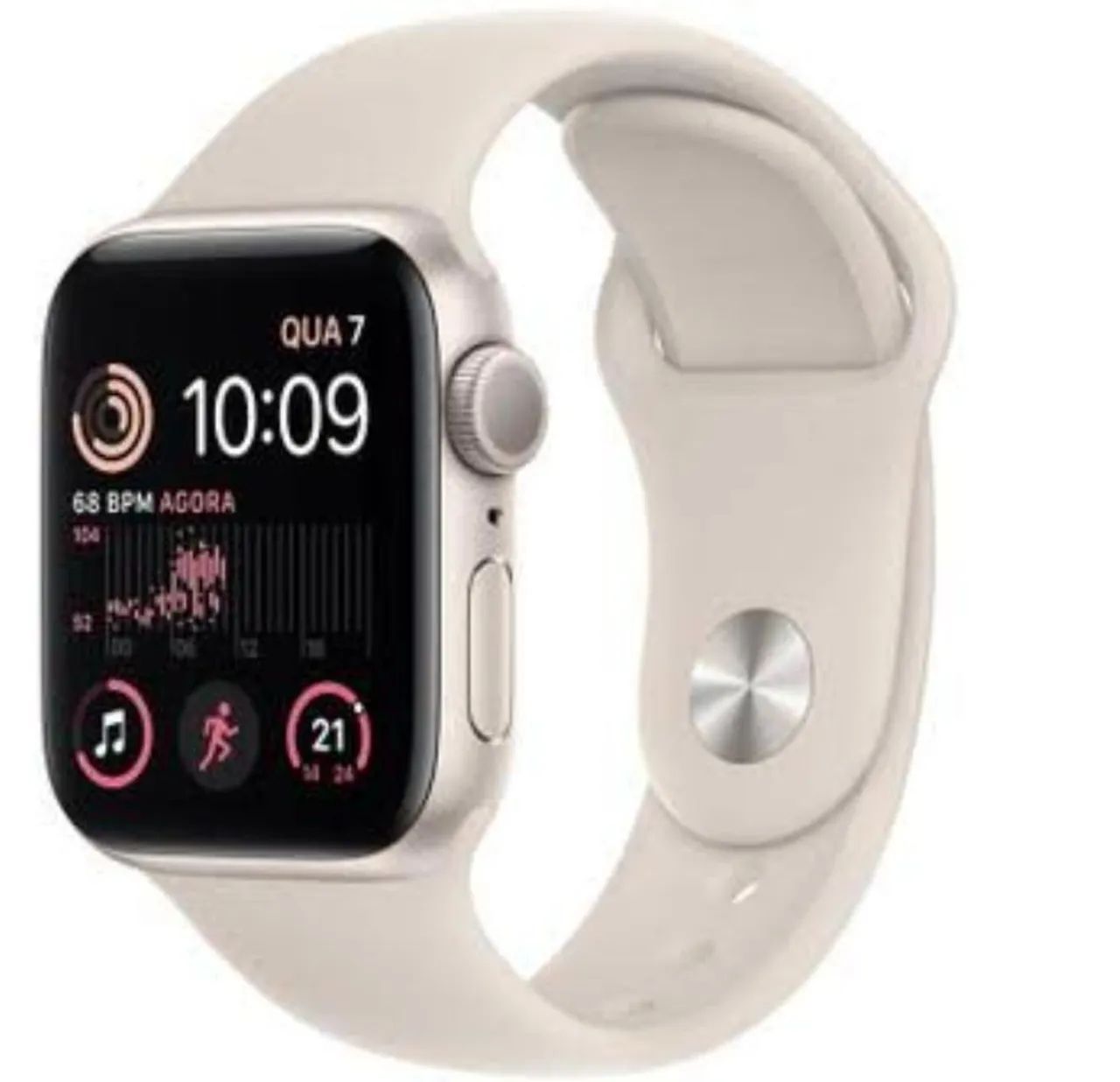 Apple Watch Se 2 40 mm Branco Estelar (2023) | Lacrado Novo | Loja Fisica