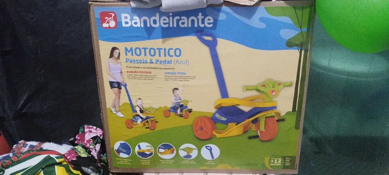 Mototico Bandeirante - Passeio & Pedal Azul