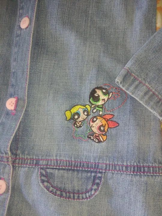 Jaqueta jeans infantil superpoderosas Riachuelo  - Foto 3