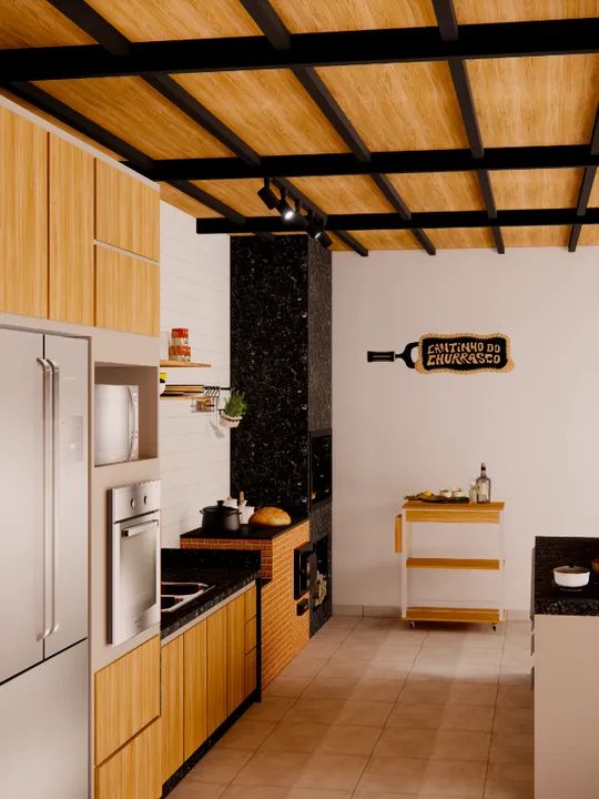 Projeto Churrasqueira - Espaço Gourmet - Foto 5