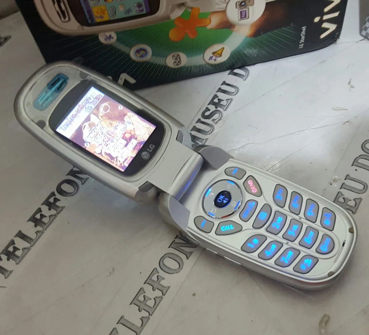 LG MX200 celular antigo 2001 RELIQUIA na caixa  - Foto 4