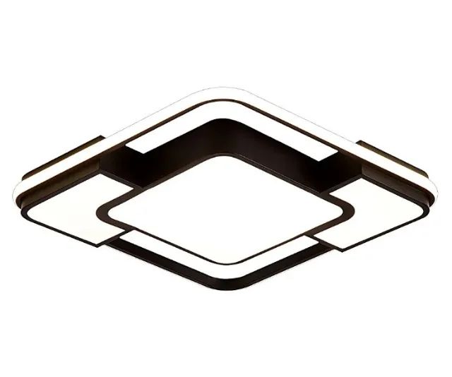 5003 | Plafon Sobrepor Geo-001P 48W 3 Em 1 Nitrolux