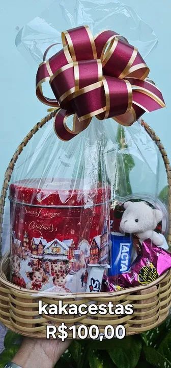 Cesta de presente para o Natal - Foto 3