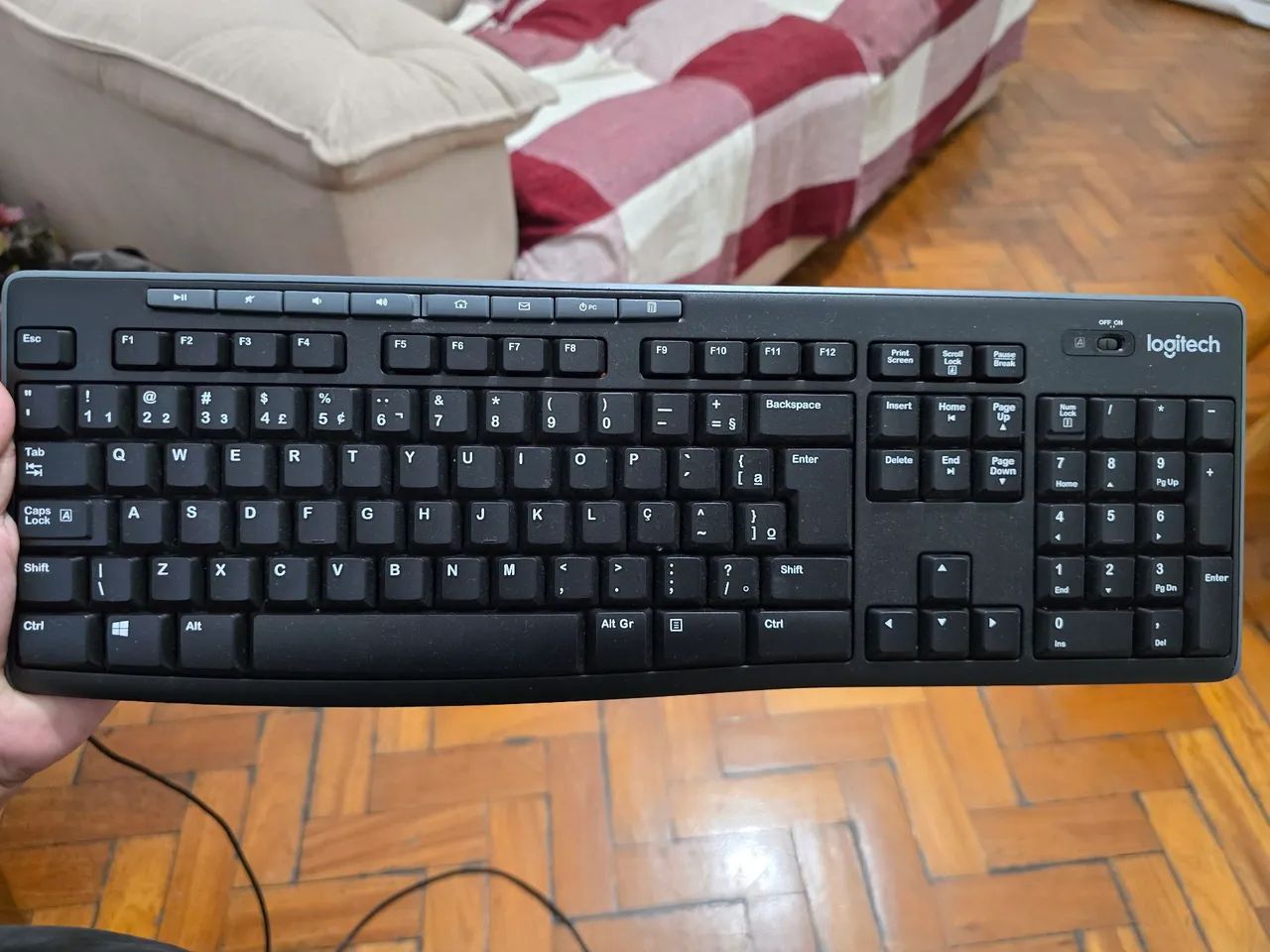 Teclado Wireless Logitech K270 - Foto 4